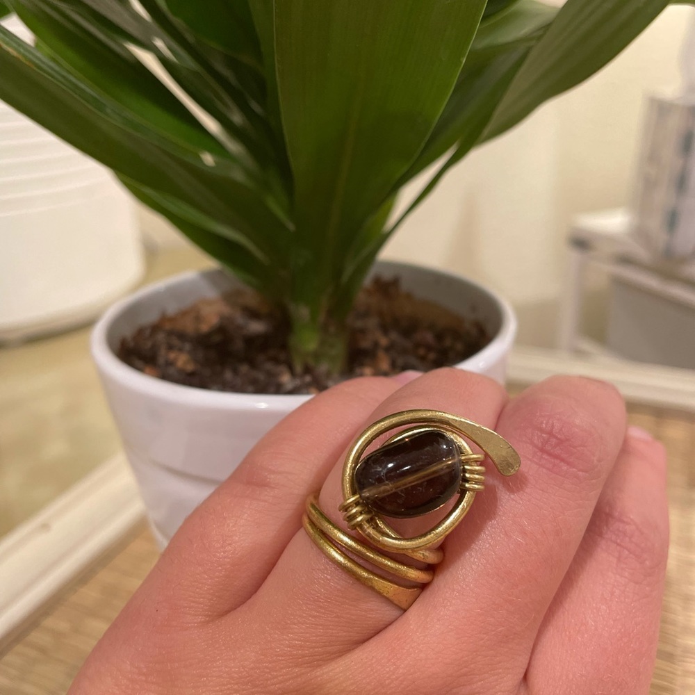 Handmade boho ring